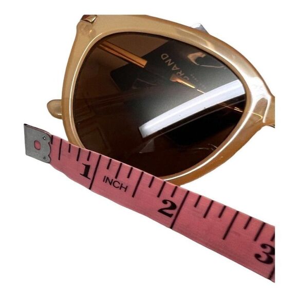 Lucky Brand SLBD 103 BLUSH Sunglasses Cat Eye‎ Summer Festival Beach Round Gold main image 6